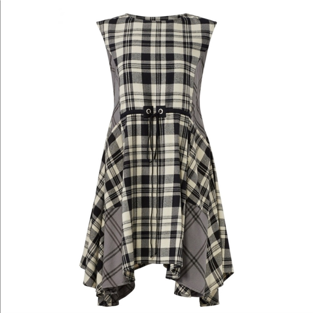 FREE PEOPLE Plaid Land Lines dress/tunic XS
